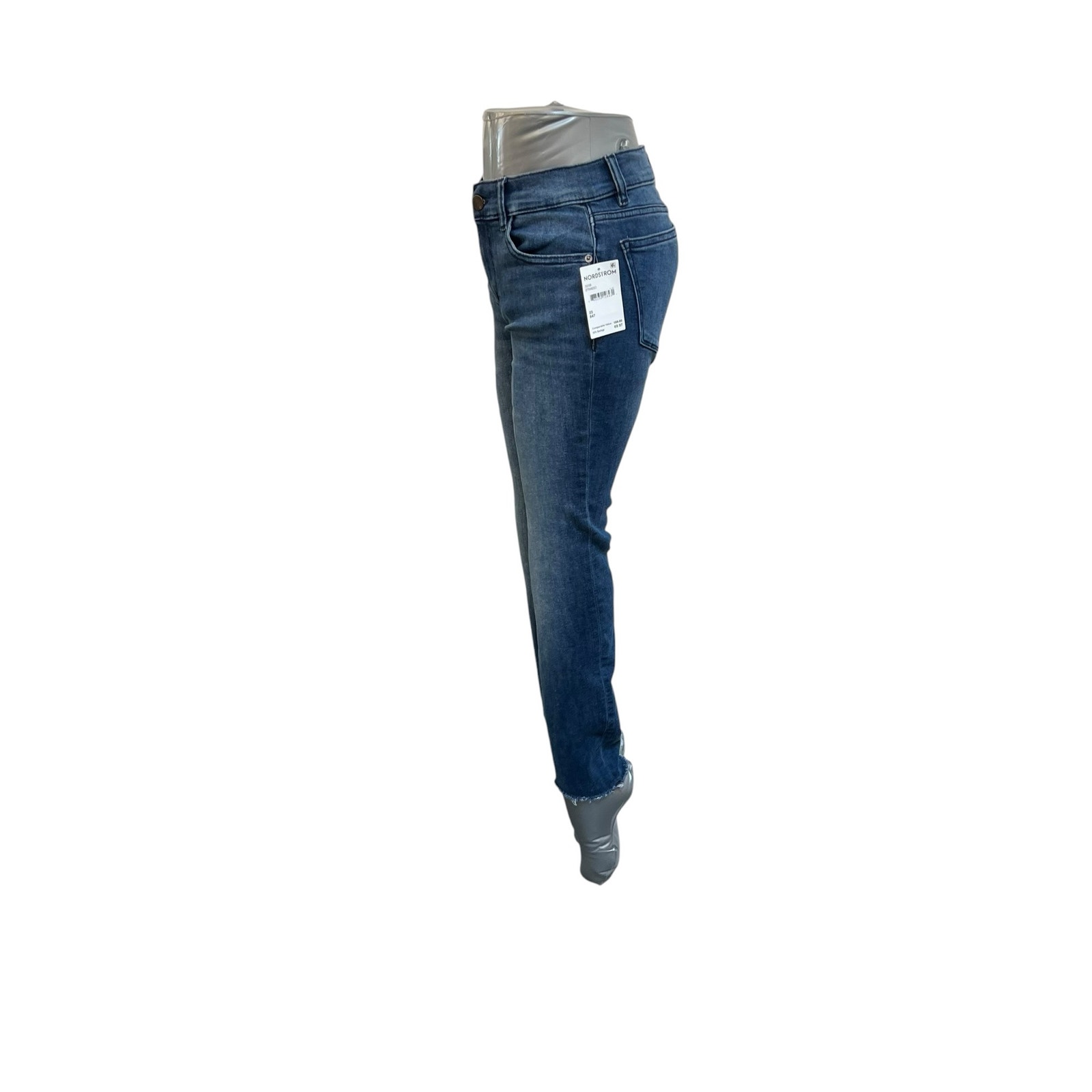 Dl1961 High Rise Skinny Ankle Jeans Dark Wash Women’s Size 25/0 — image 3 of 6